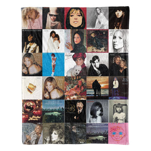 Barbra Streisand Sherpa Blanket A Warm Tribute to a Timeless Icon
