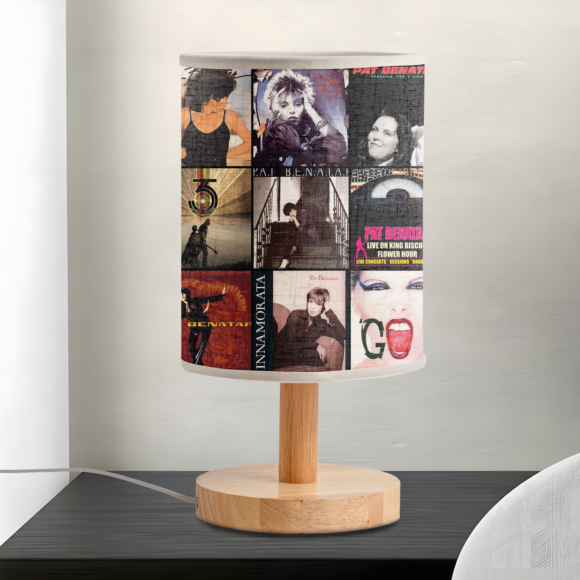 Pat Benatar Albums Fabric Lamp Light of Rock ’n’ Roll Passion