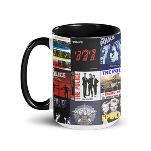 The Police Accent Mug Classic Album Cover Collage Gift