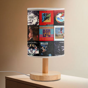 Steve Miller Band Album Art Table Lamp Classic Rock Accent Light