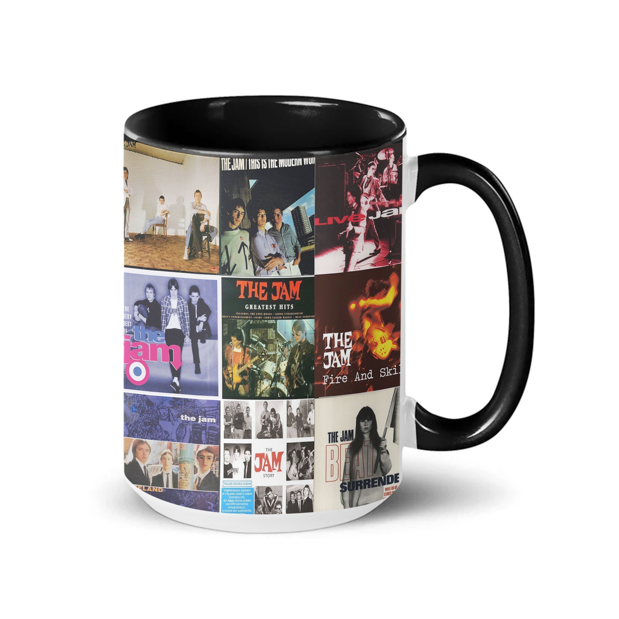 The Jam Accent Mug Classic Album Cover Collage Gift
