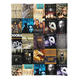 Creed Sherpa Blanket Post-Grunge Warmth Wrapped in Iconic Album Art