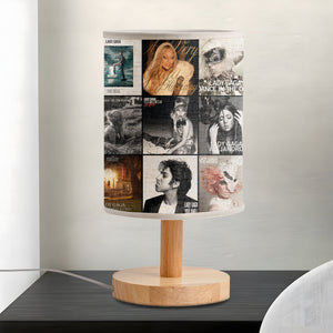 Lady Gaga Album Collage Lamp Pop Icon Night Light for True Little Monsters