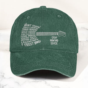 Bruce Springsteen & The E Street Band Denim Cap Retro Rock Music Fan Cap Gift For Dad (With Box)