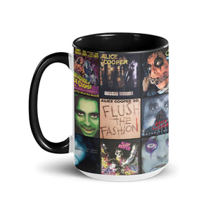 Alice Cooper Accent Mug Classic Album Cover Collage Gift
