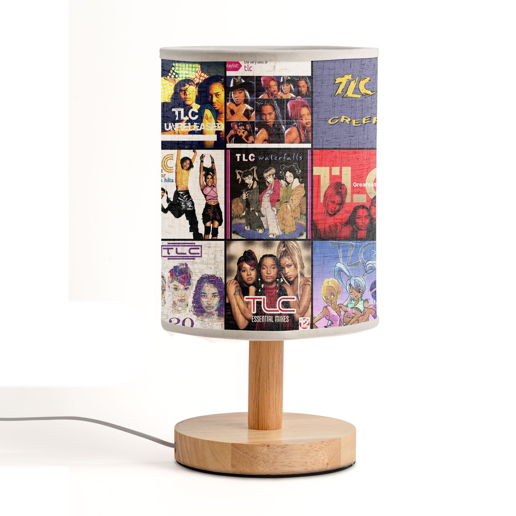 TLC Album Cover Lamp ’90s R&B Nostalgia Home Decor