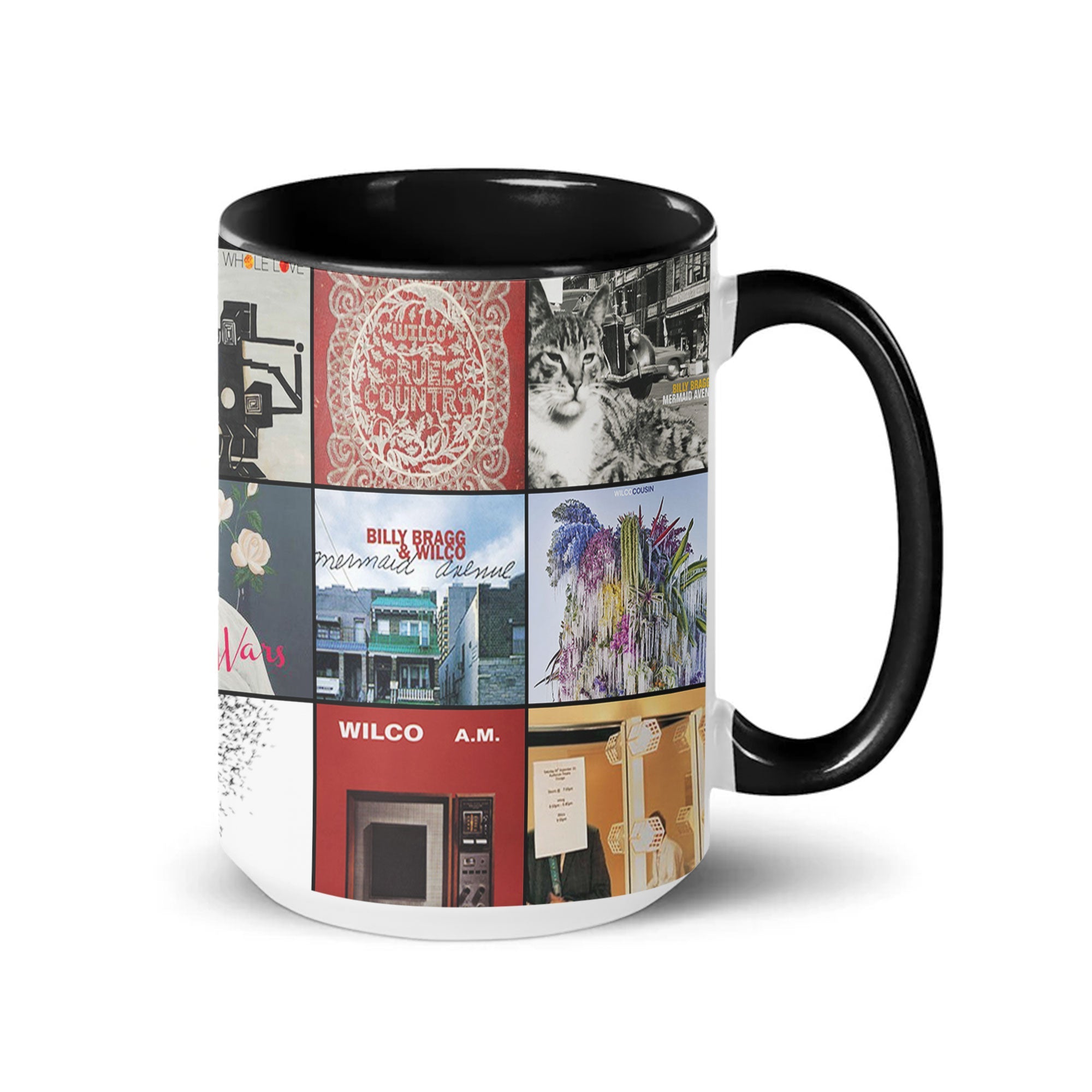 Wilco Accent Mug Indie Rock Album Art Collage Gift