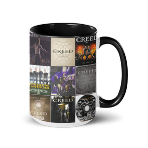 Creed Accent Mug Classic Album Cover Collage Gift