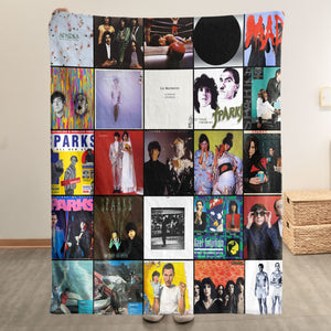 Sparks Sherpa Blanket A Cozy Tribute to Iconic Art & Eccentric Style