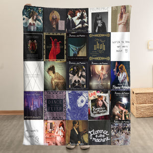 Florence - The Machine Sherpa Blanket A Dreamy, Ethereal Album Art Tribute