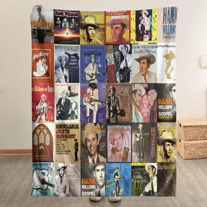 Hank Williams Sherpa Blanket A Timeless Tribute to Country’s Heartfelt Pioneer