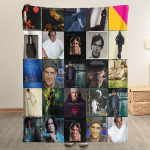 James Taylor Sherpa Blanket A Warm Folk-Rock Tribute for True Fans