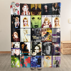 Kim Wilde Sherpa Blanket A Retro Pop Dream for True ’80s Fans