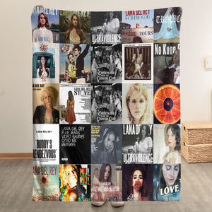 Lana Del Rey Sherpa Blanket A Nostalgic Indie-Pop Tribute for True Fans