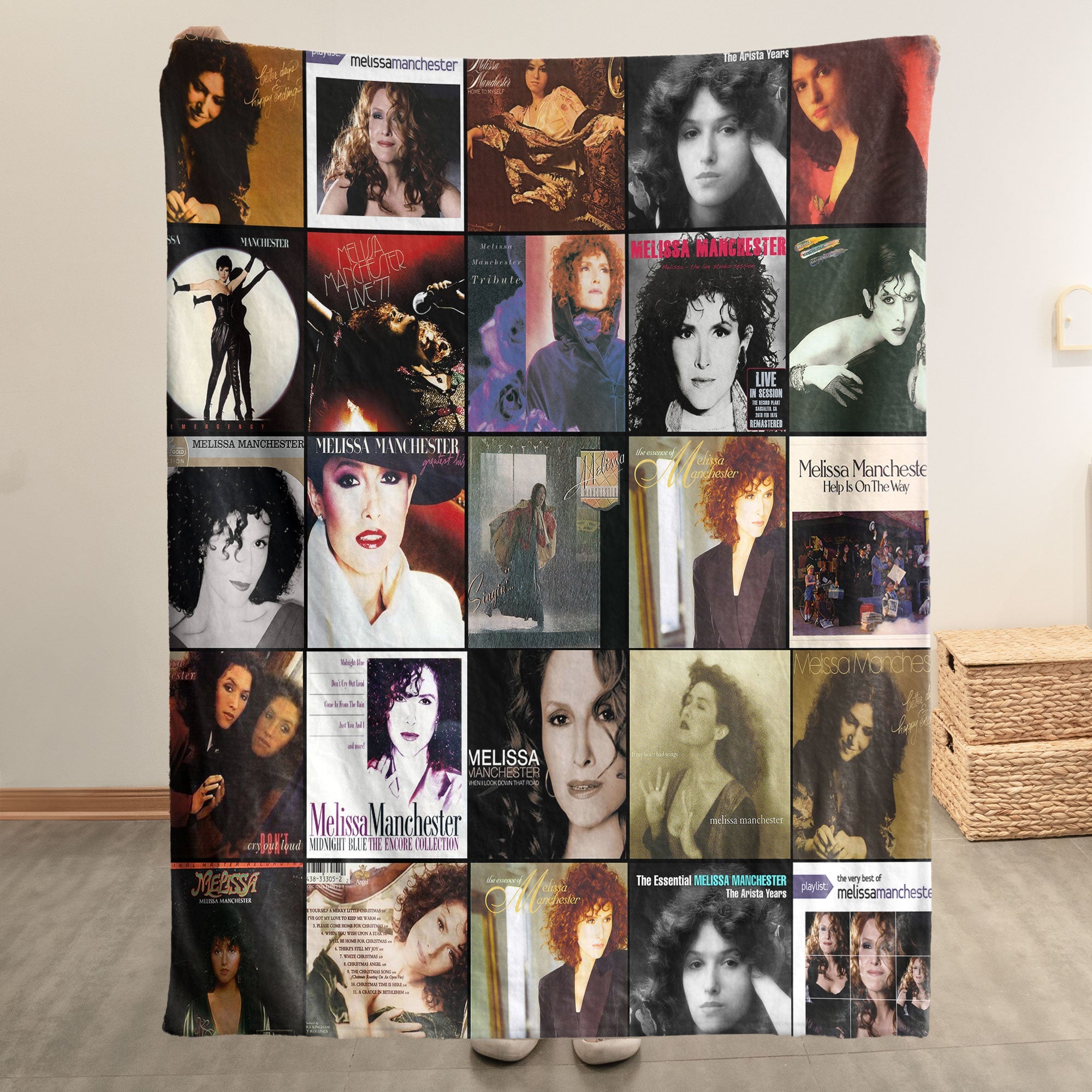 Melissa Manchester Sherpa Blanket A Soulful Classic-Pop Tribute for True Fans