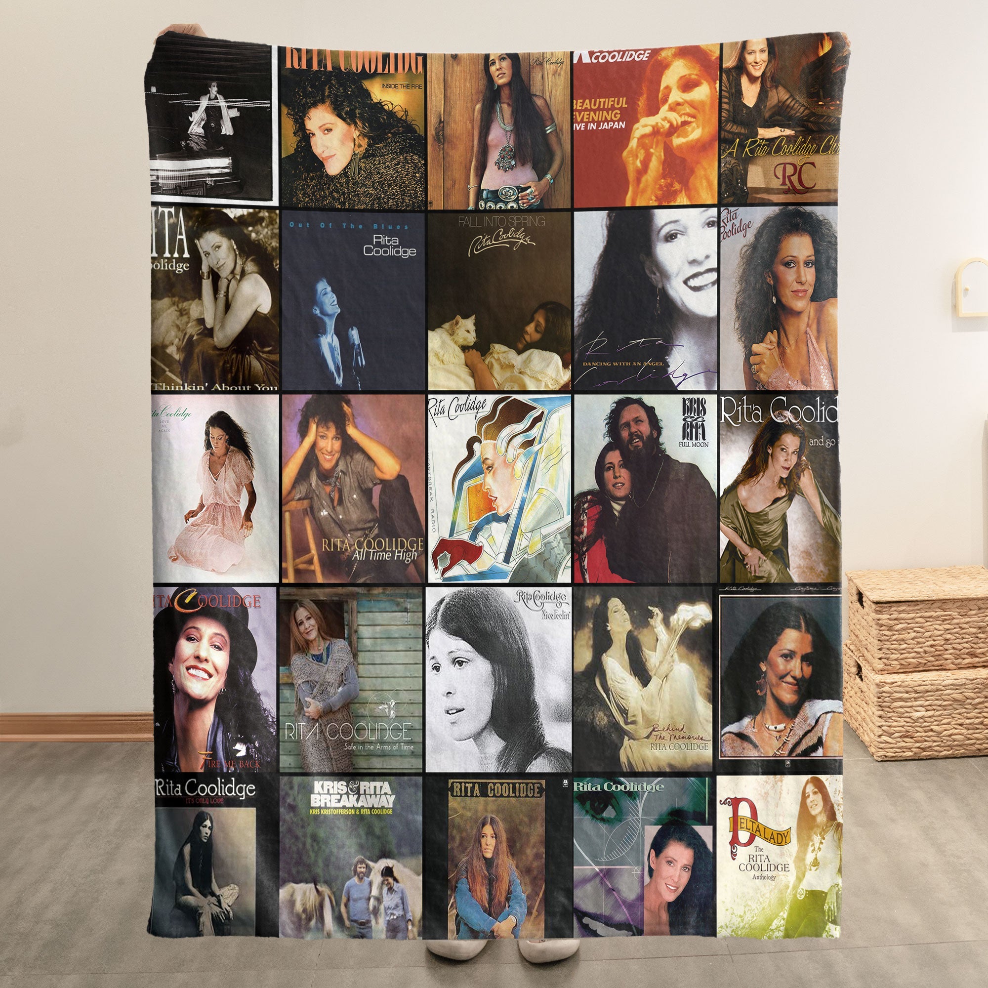 Rita Coolidge Sherpa Blanket A Timeless Tribute for True Music Lovers