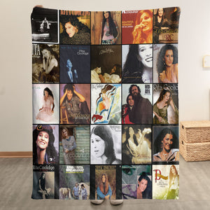 Rita Coolidge Sherpa Blanket A Timeless Tribute for True Music Lovers