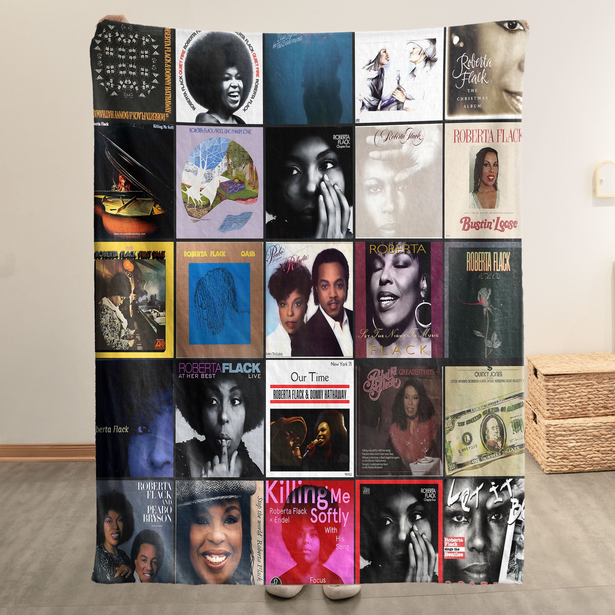 Roberta Flack Sherpa Blanket A Soulful Tribute for True Music Lovers