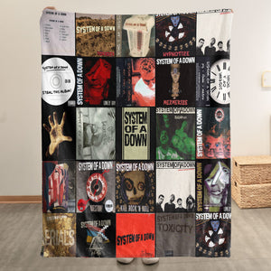 System Of A Down Sherpa Blanket A Raw, Iconic Tribute for True Fans