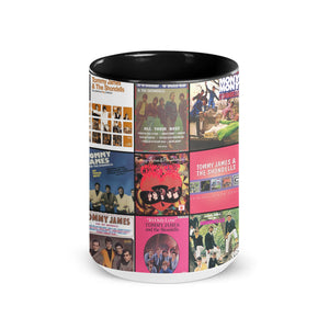 Tommy James & The Shondells Accent Mug Classic Hits Album Cover Collage Gift