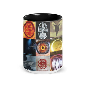 Breaking Benjamin Accent Mug Classic Album Cover Collage Gift for Rock Fans