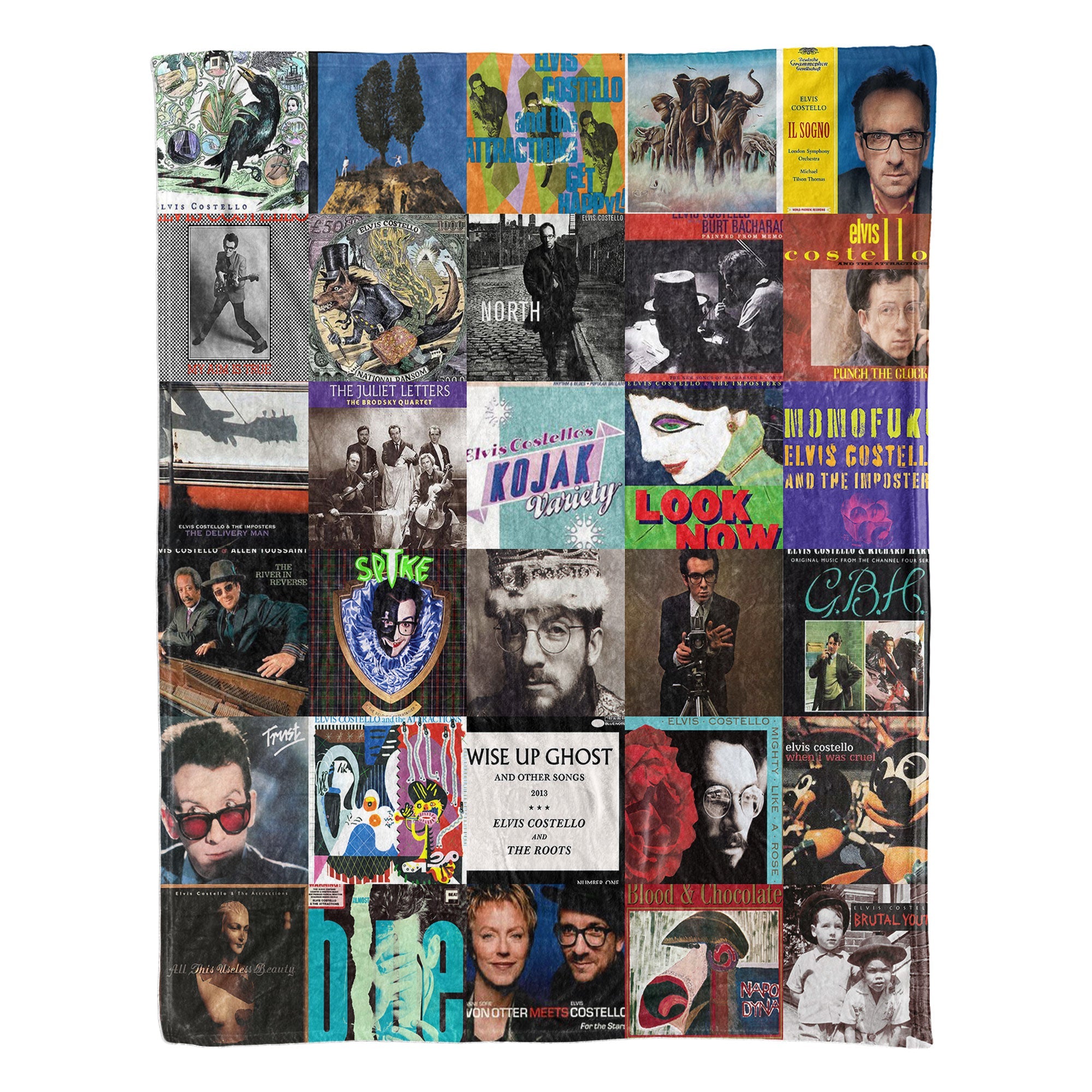 Elvis Costello Sherpa Blanket A Timeless Journey Through His Iconic Eras