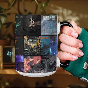Skinny Puppy Accent Mug Industrial Legends Album Collage Gift