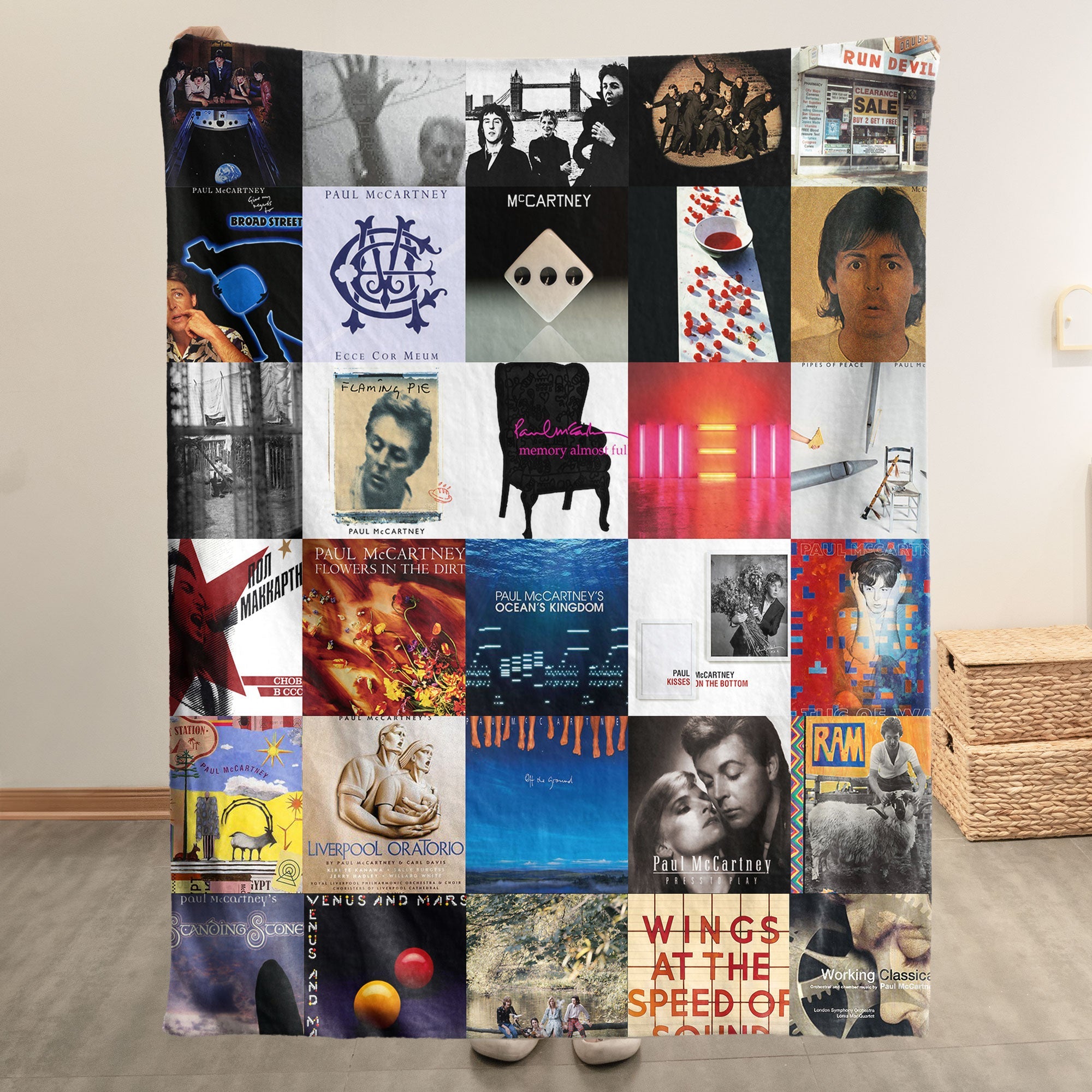 Paul McCartney Sherpa Blanket A Legendary Journey in Every Stitch