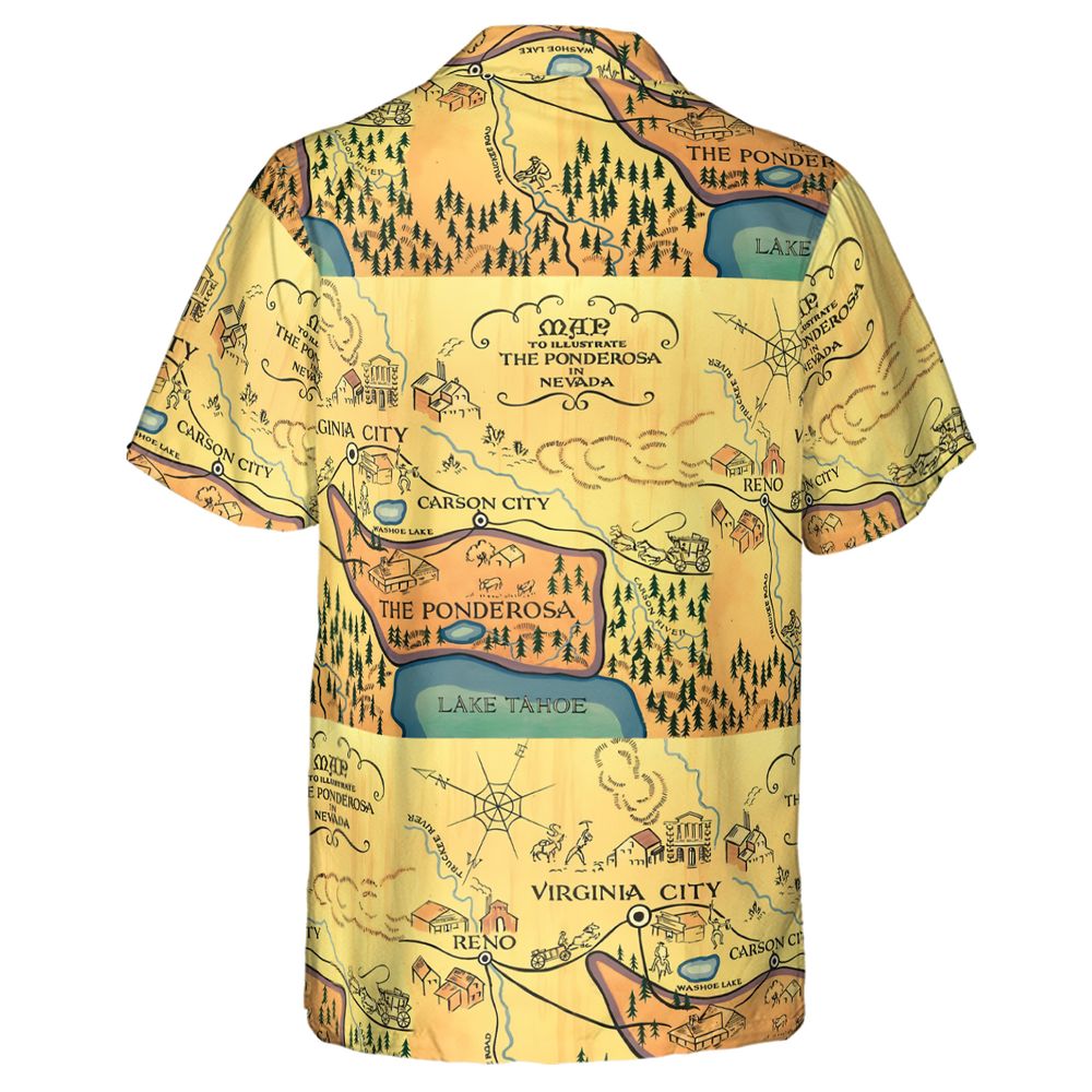 Map of The Ponderosa -  - 3