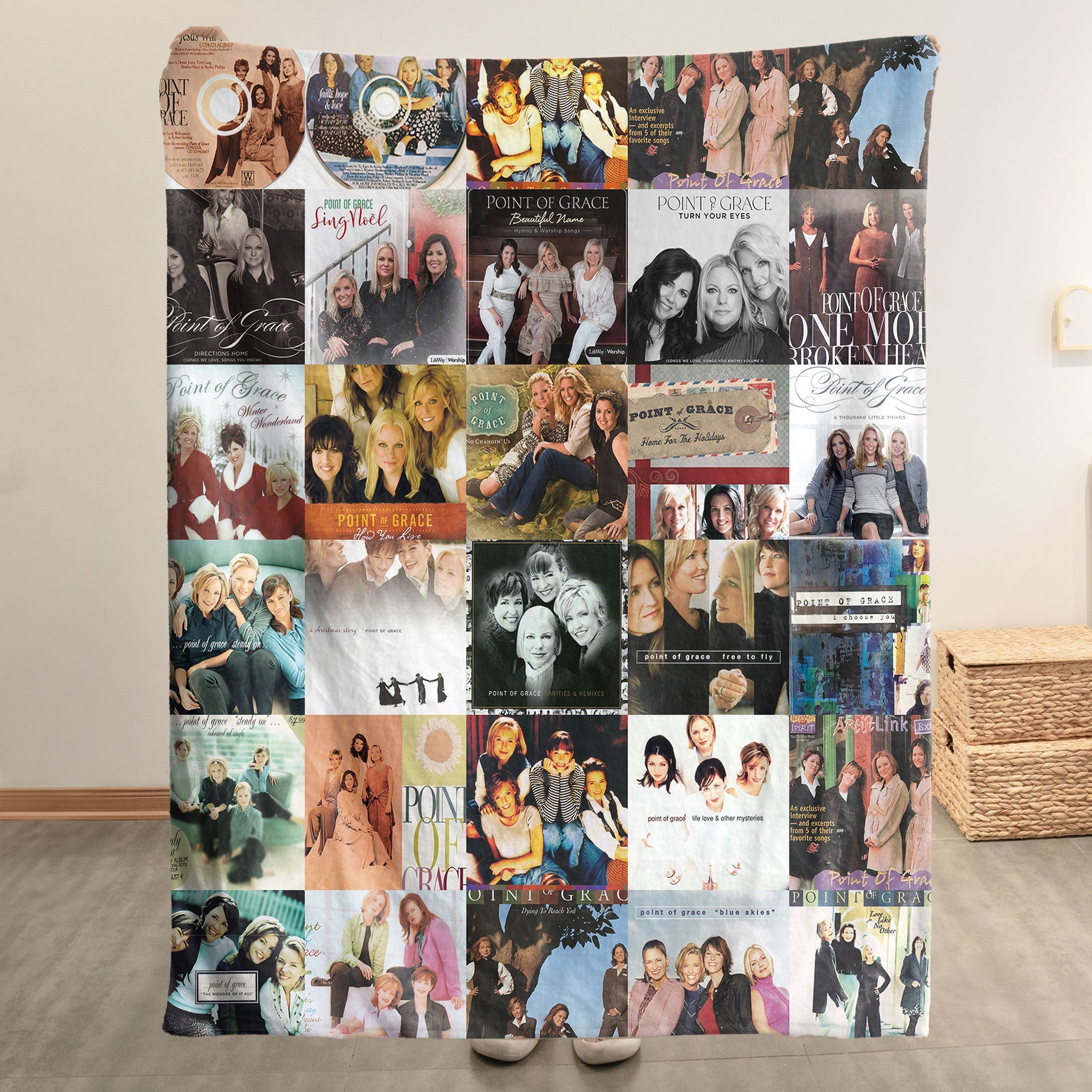 Point of Grace Sherpa Blanket Uplifting Harmony & Heartfelt Classics for True Fans