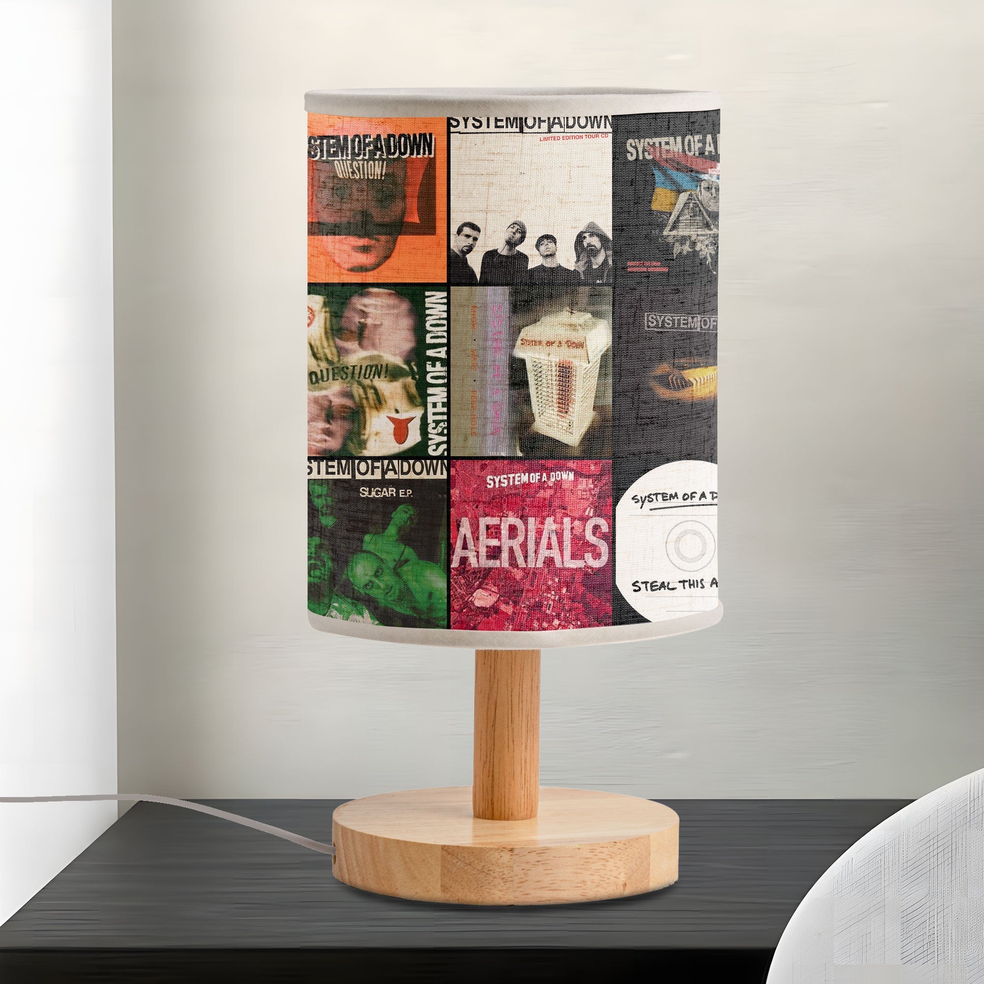System Of A Down Albums Lamp Illuminate Your Space with Metal Mayhem