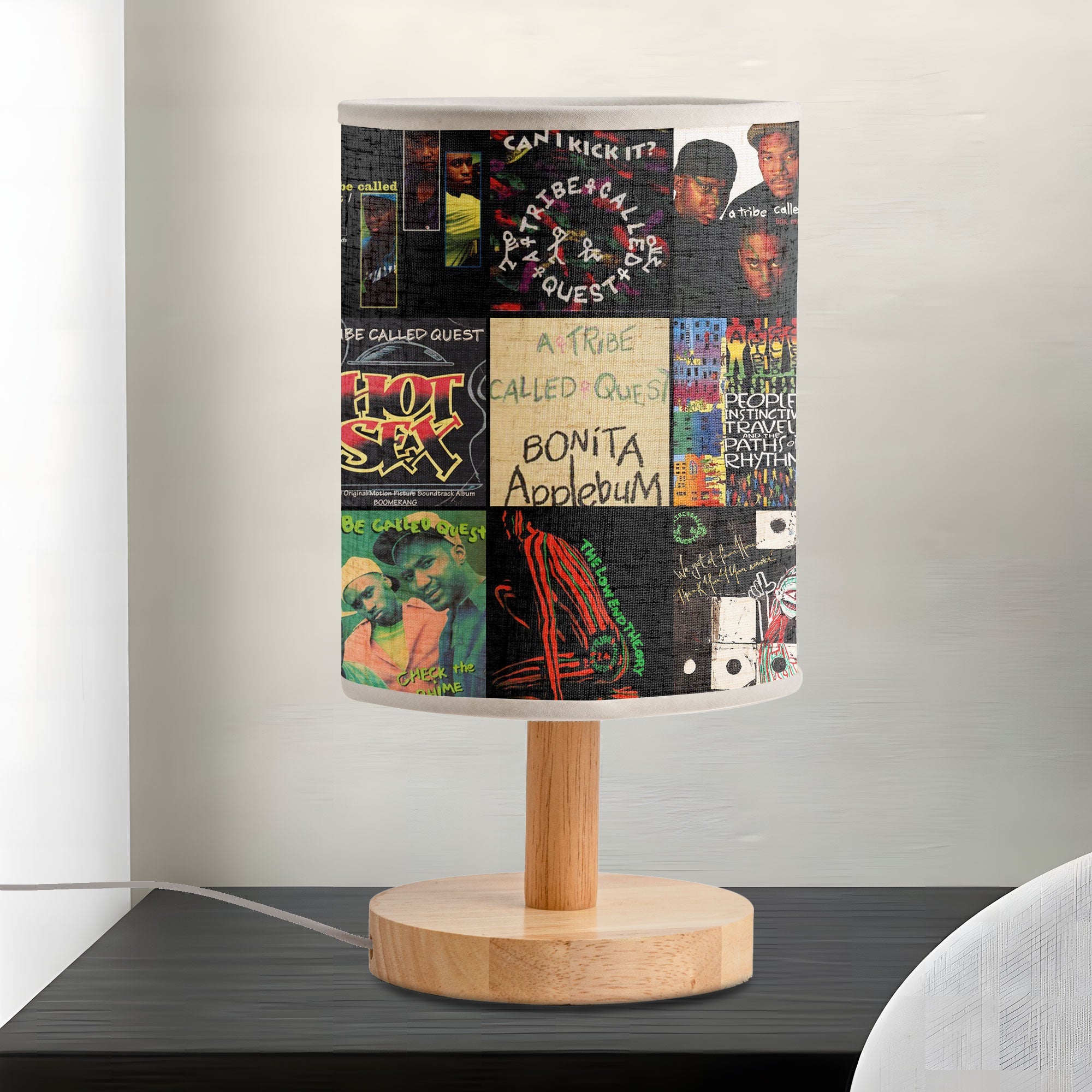 A Tribe Called Quest Fabric Lamp Hip-Hop Soul & Glow 🎧✨