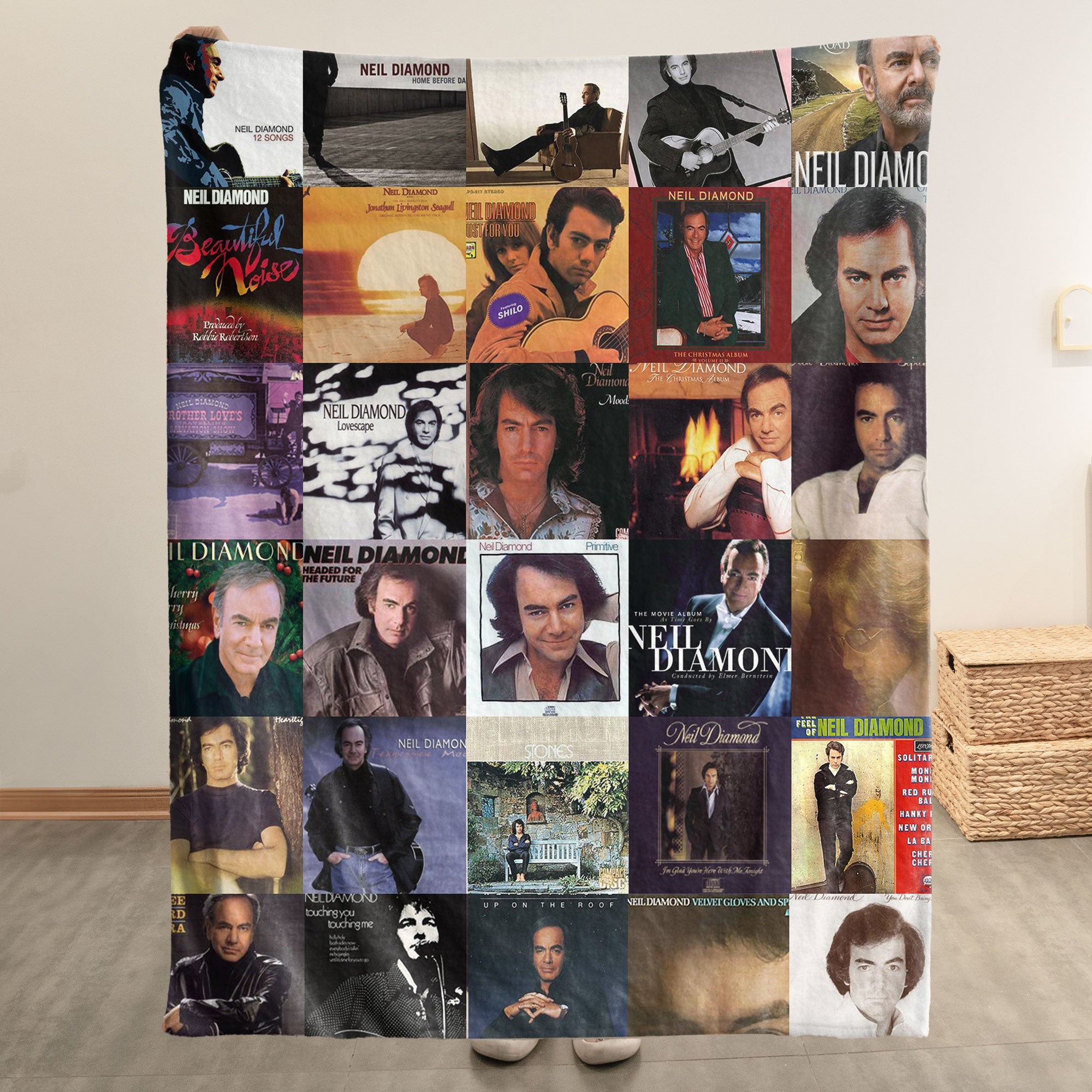 Neil Diamond Sherpa Blanket A Cozy Tribute to a Musical Icon