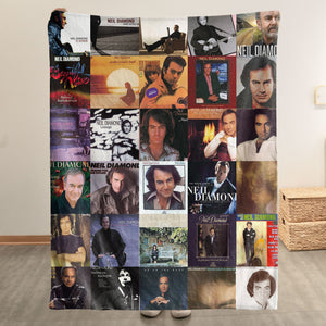 Neil Diamond Sherpa Blanket A Cozy Tribute to a Musical Icon