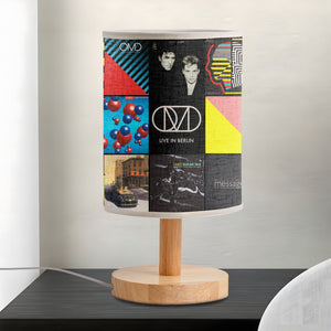 OMD Album Collage Lamp Retro Synthpop Vibes Night Light