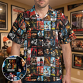 Action Icons 80s Action Movies Hawaiian Shirt