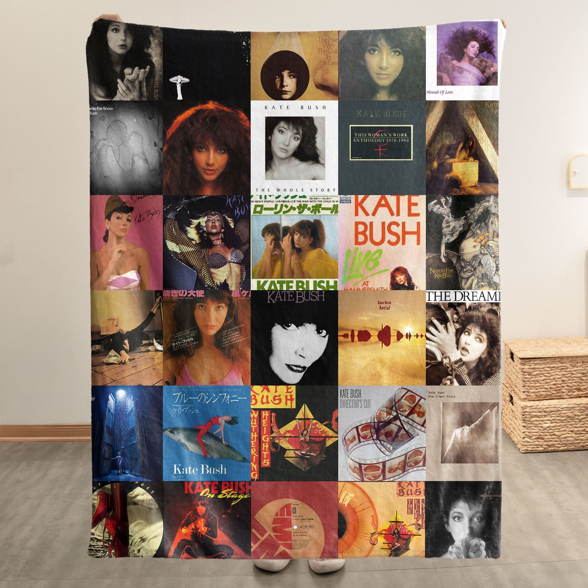 Kate Bush Sherpa Blanket A Cozy Tribute to an Art-Pop Icon