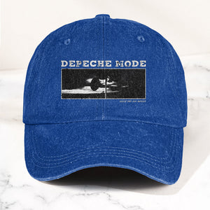 Music for the Masses Denim Cap Retro Depeche Mode Merch Dad Hat (With Box)