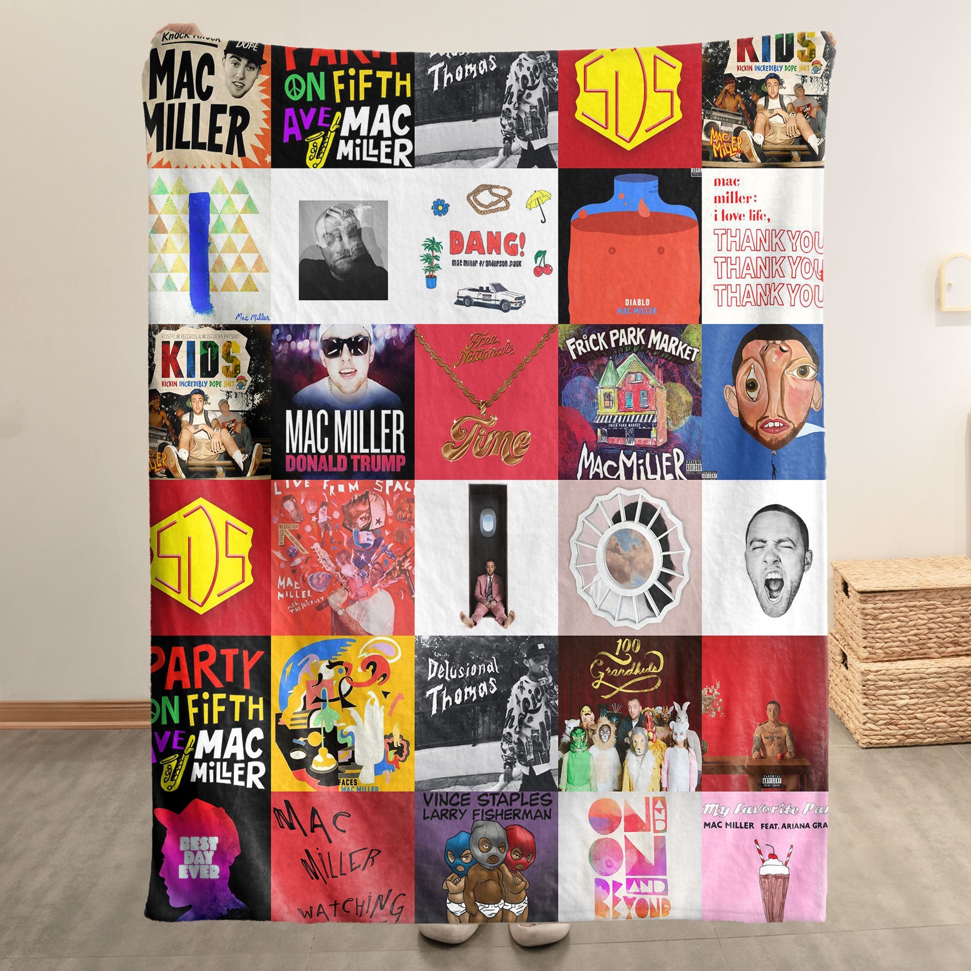 Mac Miller Sherpa Blanket A Warm Tribute to a Modern Legend