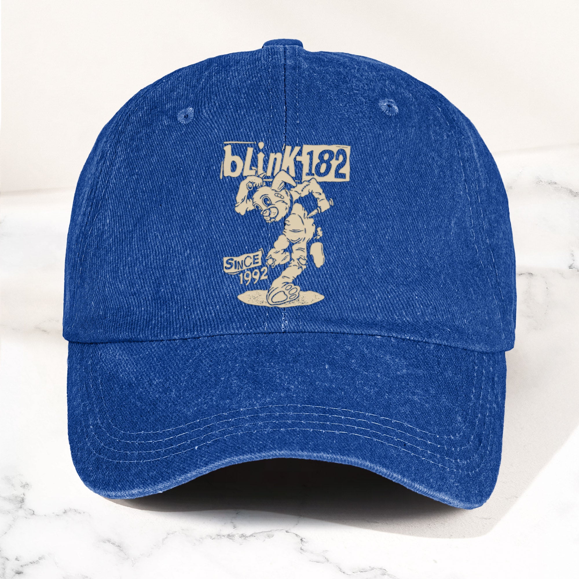 Blink-182 Denim Cap Bunny “Since 1992” Vintage Dad Hat (With Box)