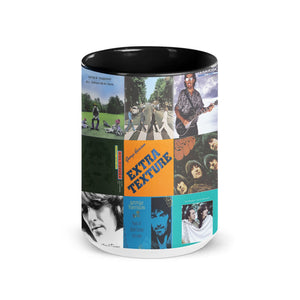 George Harrison Accent Mug Classic Album Cover Collage Gift for Beatles & Solo Fans