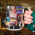 Laura Branigan Accent Mug Timeless Pop Icon Album Collage Gift