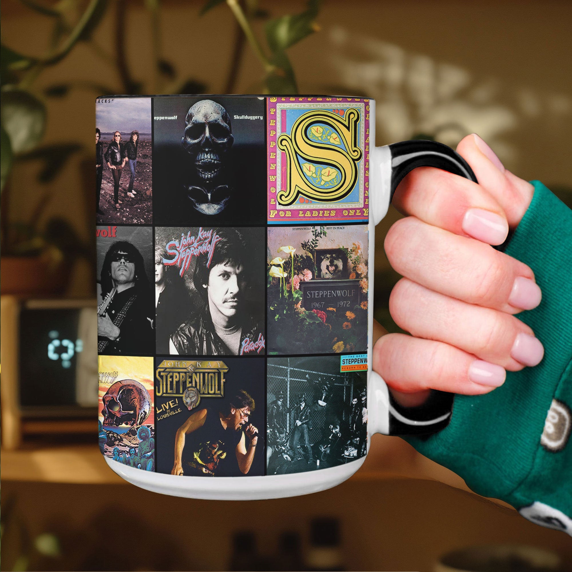 Steppenwolf Accent Mug Classic Rock Album Cover Collage Gift