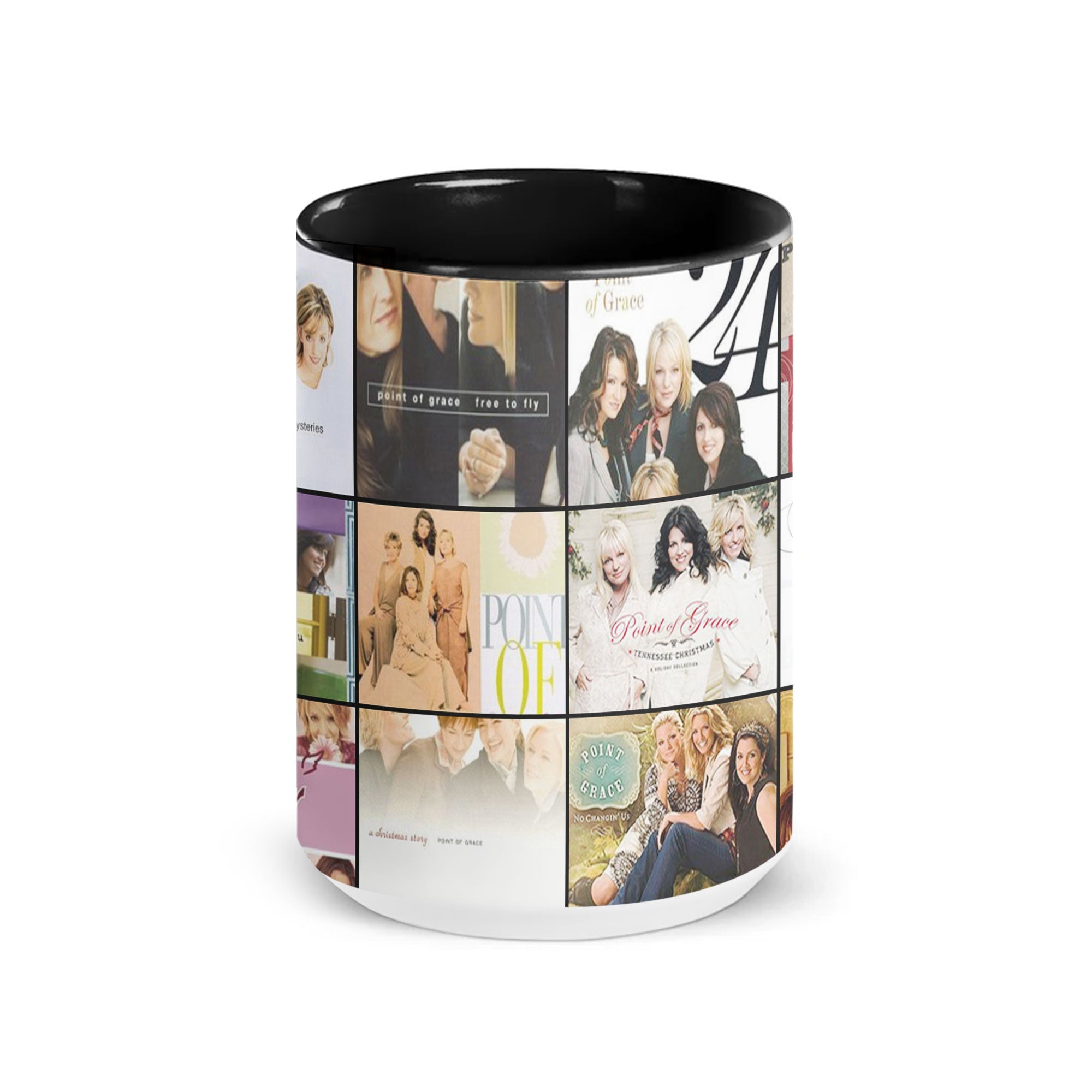 Point of Grace Accent Mug Inspirational Album Cover Collage Gift