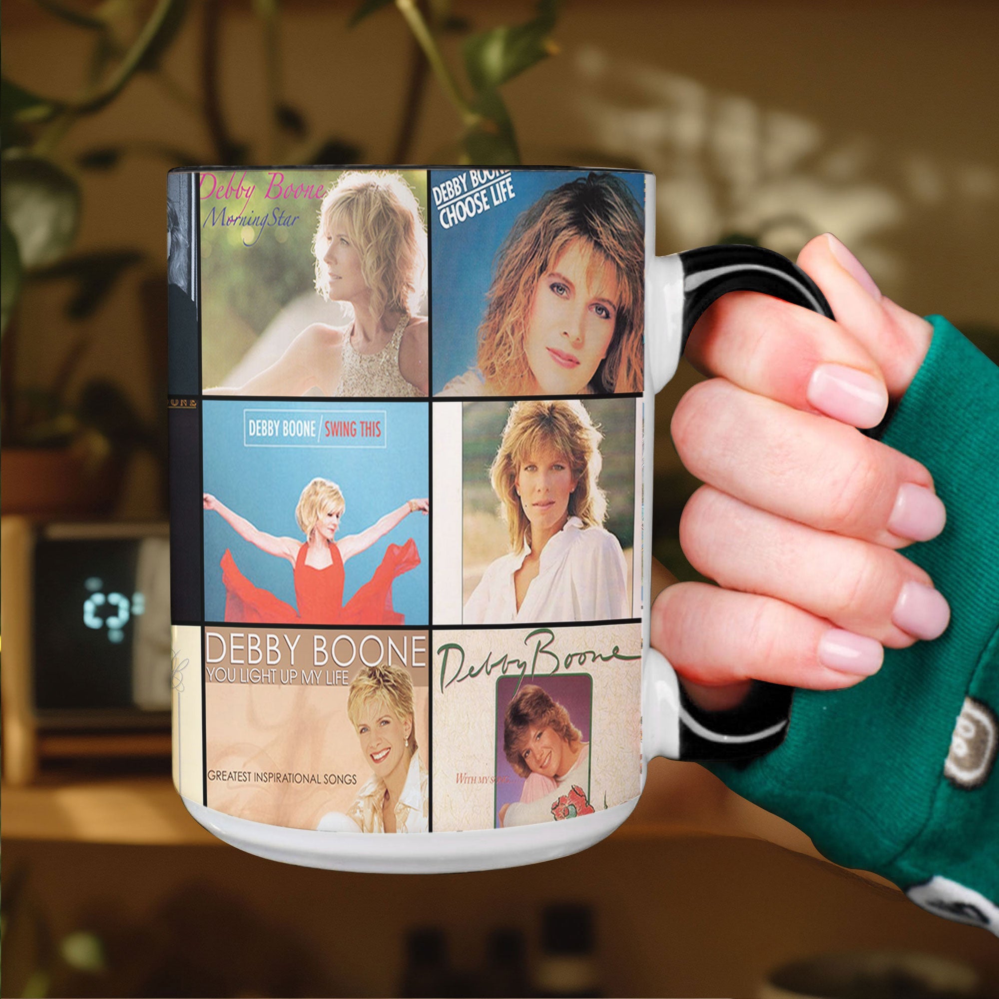 Debby Boone Accent Mug Classic Album Cover Collage Gift
