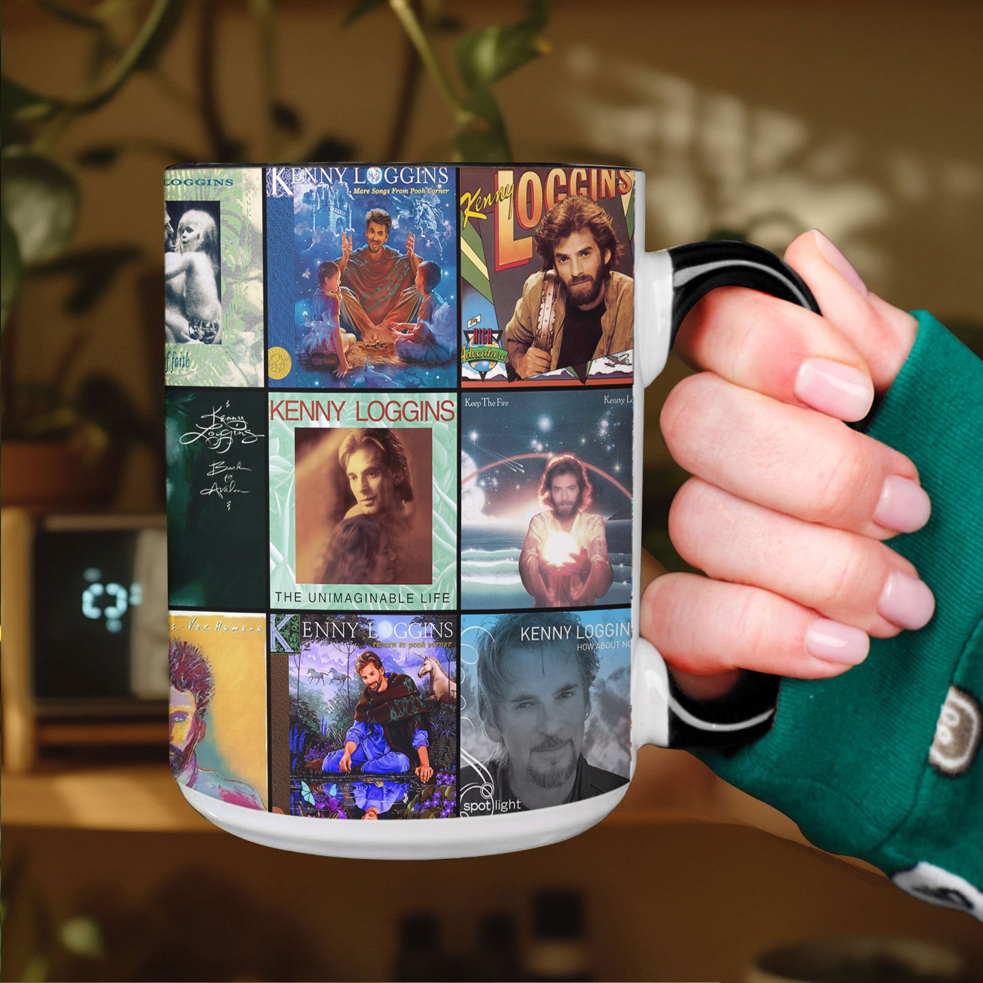 Kenny Loggins Accent Mug Soft-Rock Nostalgia in Every Sip