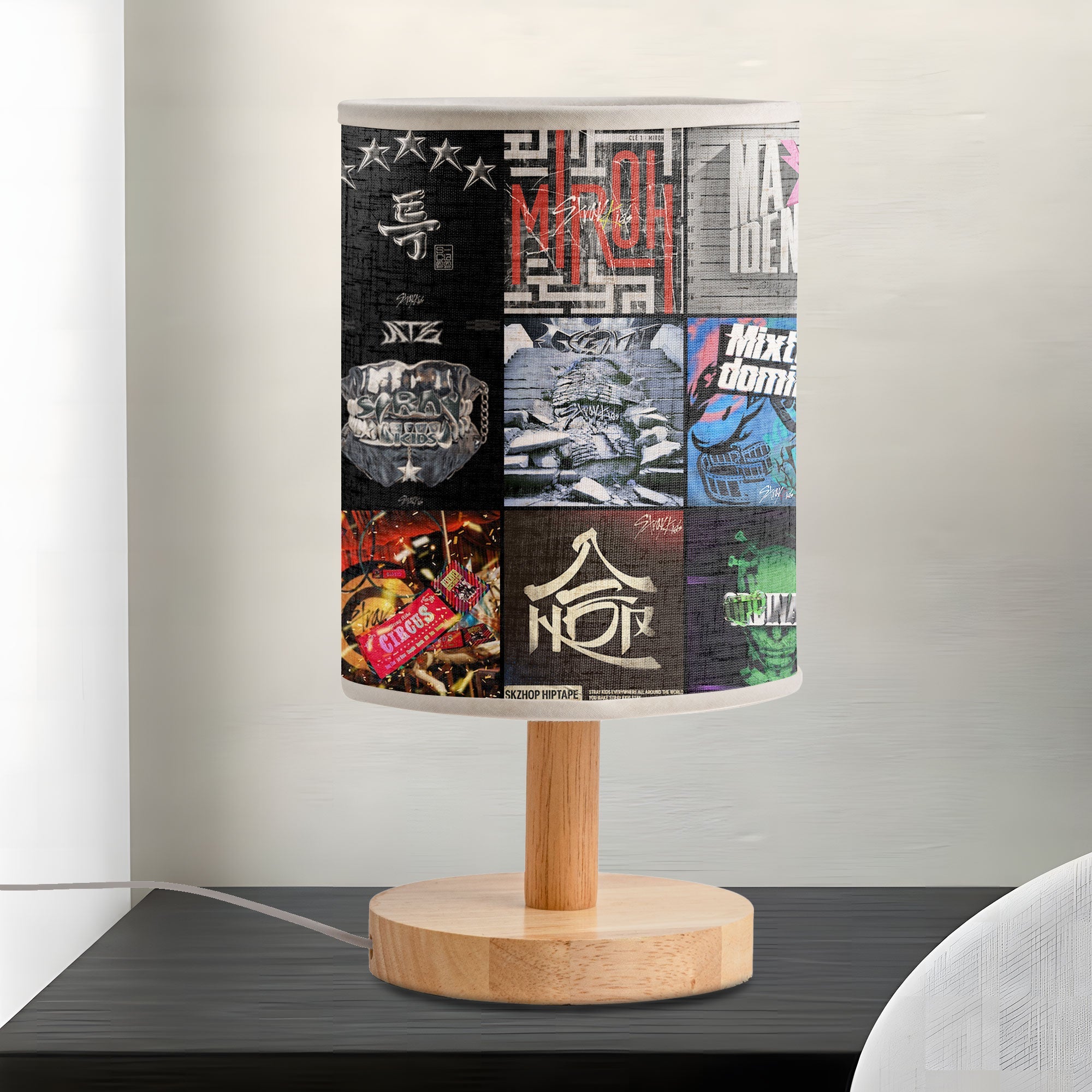 Stray Kids Fabric Lamp K-Pop Power Glow
