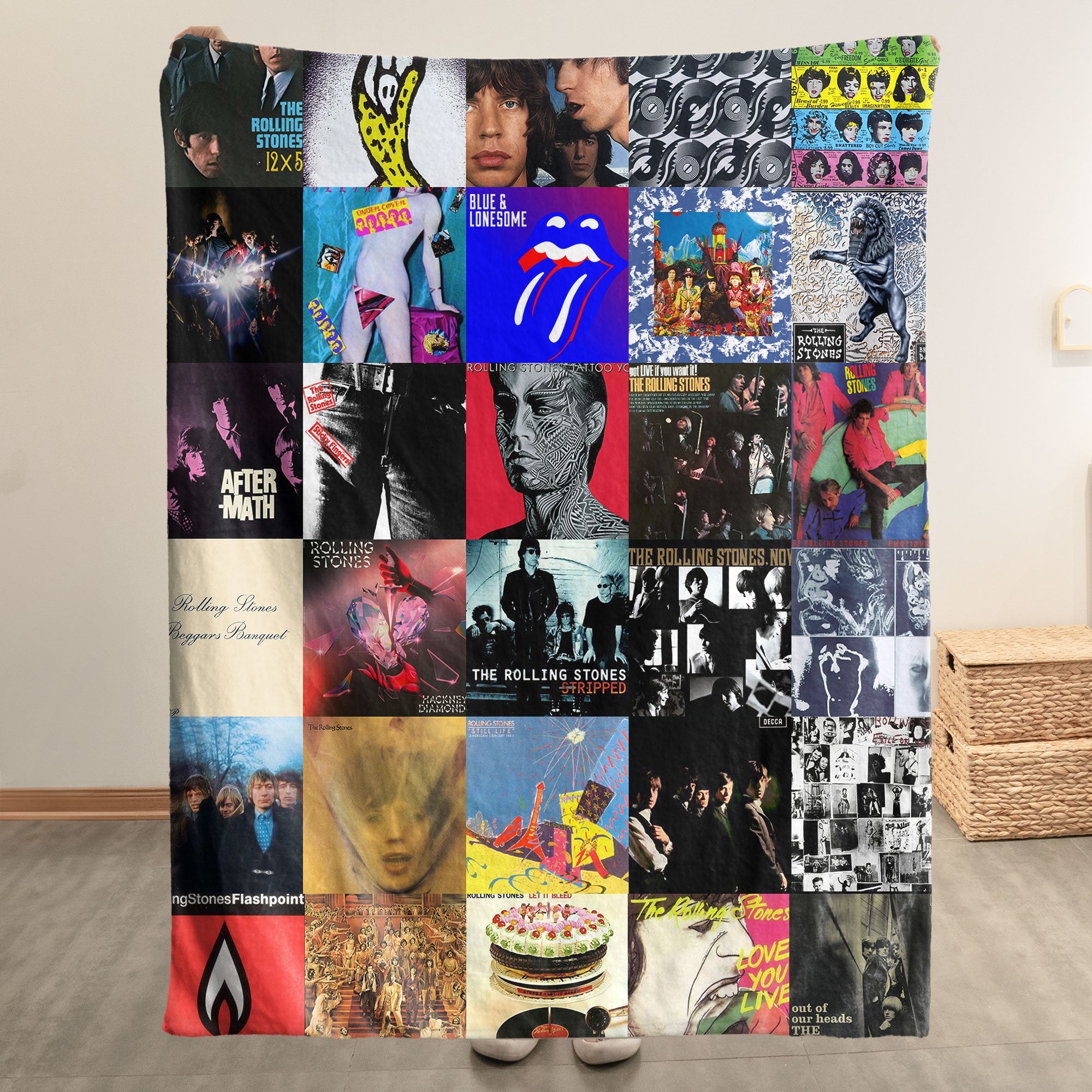 The Rolling Stones Sherpa Blanket A Rock ’n’ Roll Legacy You Can Wrap Up In