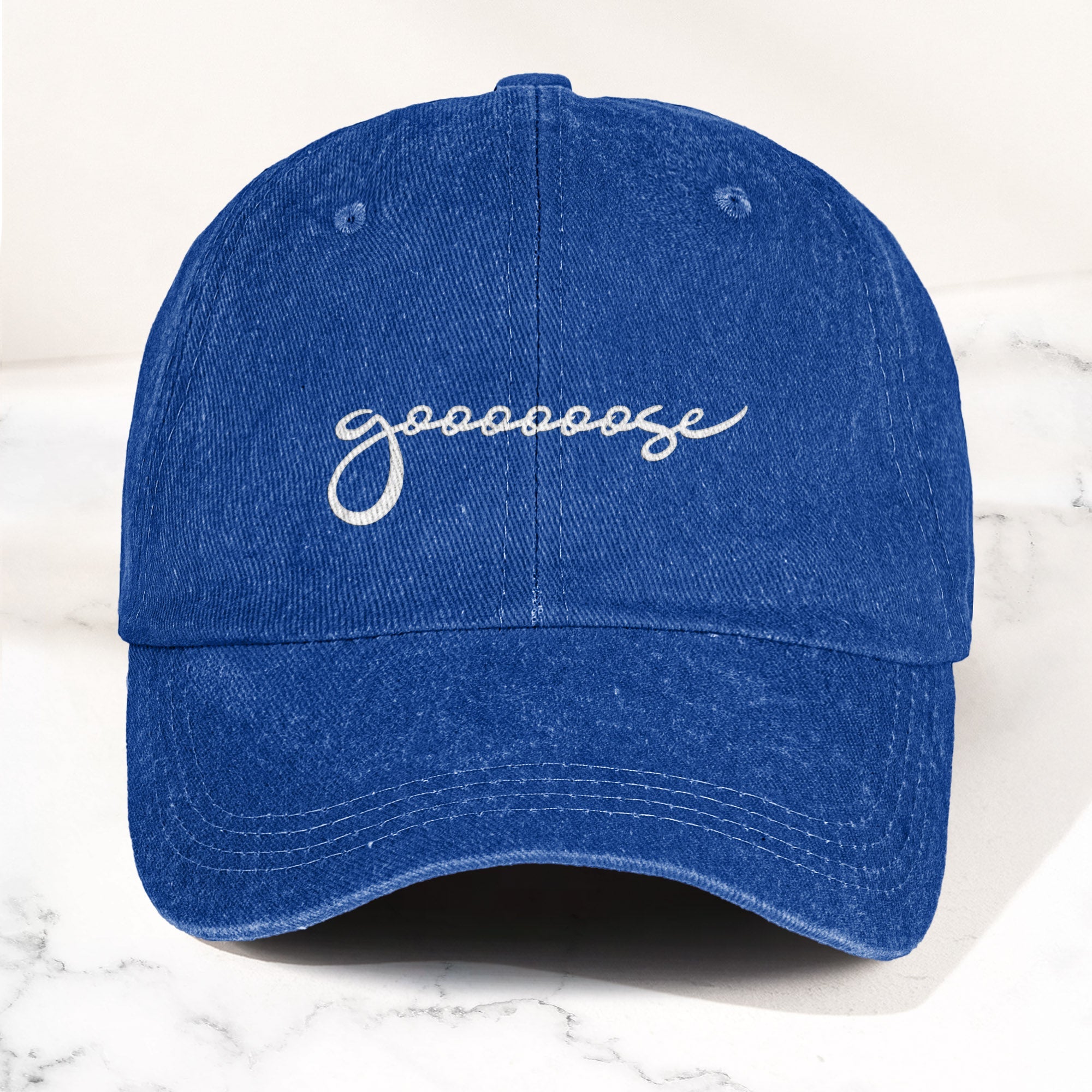 Goose Band Denim Cap Retro Music Fan Merch Cap Gift For Dad (With Box)