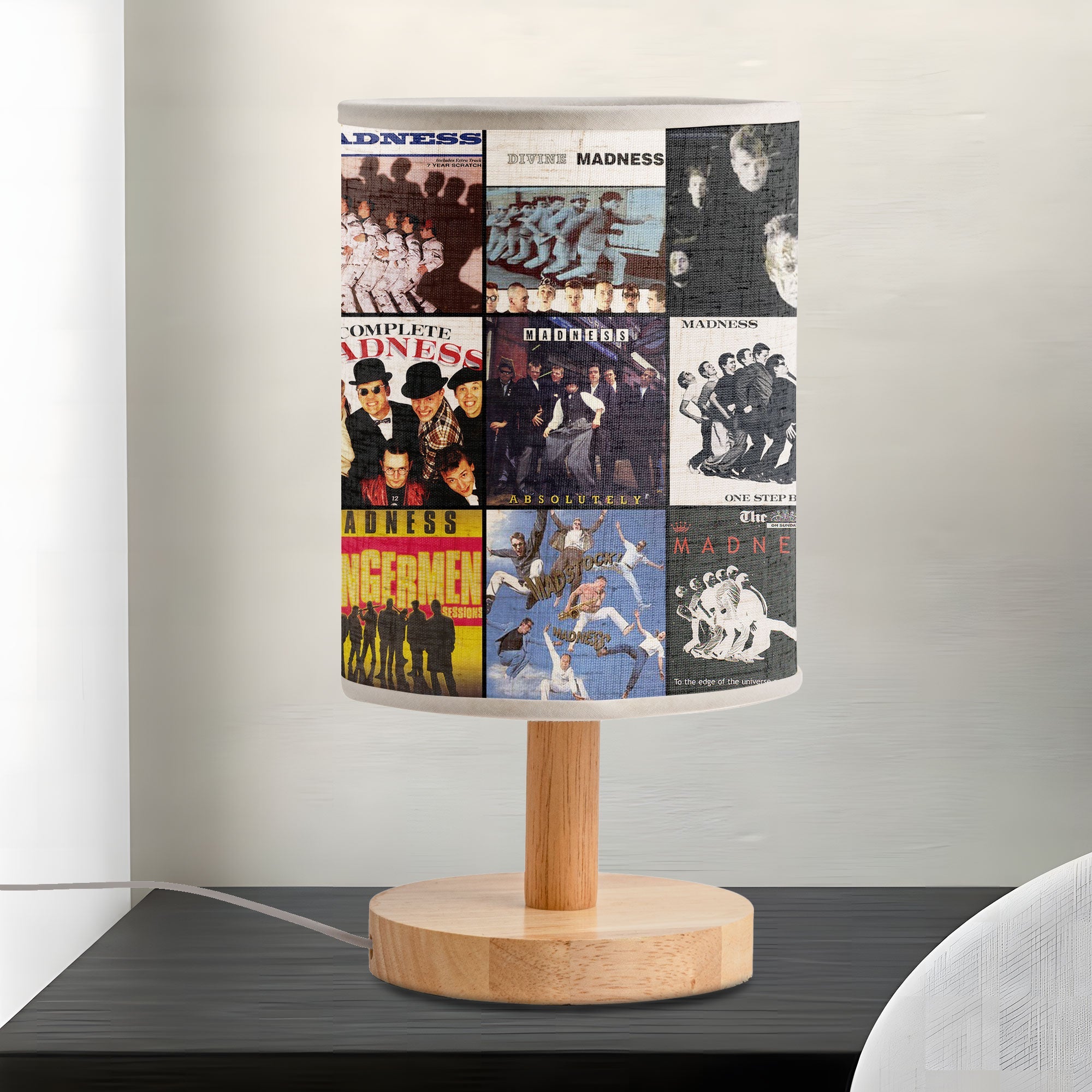 Madness Fabric Lamp Ska Energy Meets Warm Glow 🎵💡